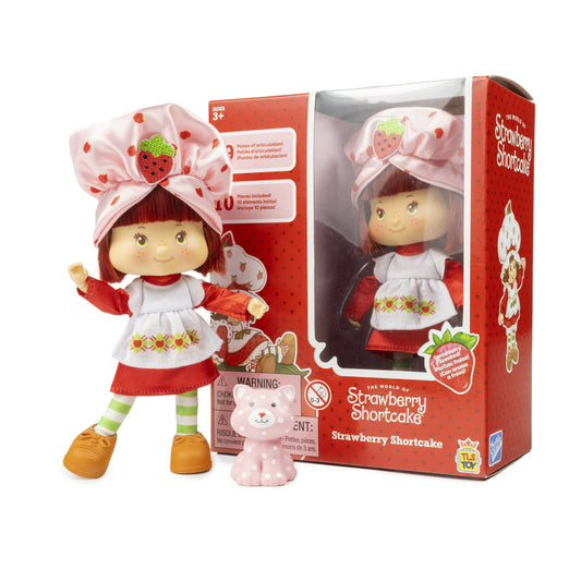 Strawberry Shortcake 5.5 inch Articulated Fashion Doll, Children Ages 3+