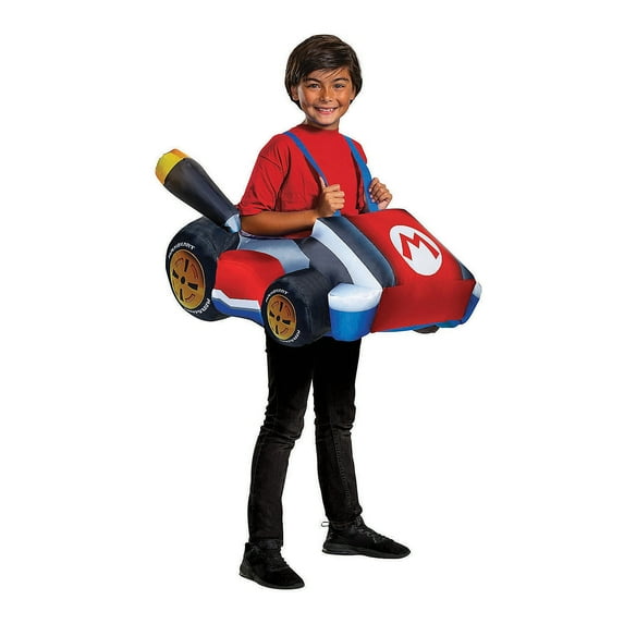 Disguise Kids' Inflatable Mario Kart Costume - One Size Fits Most