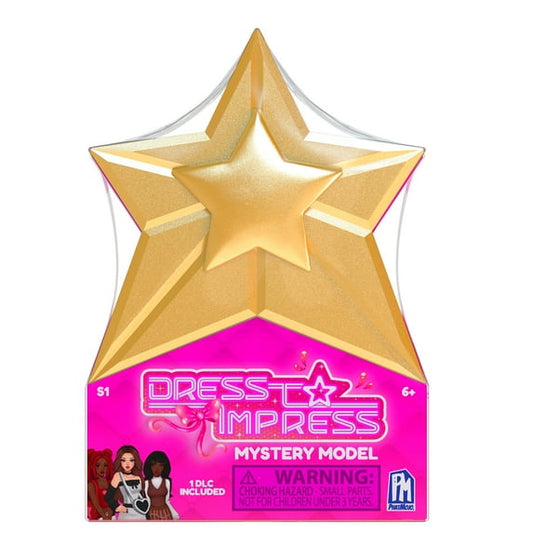 Dress to Impress Small Fashion Doll (Blind Box Collectibles) – Outfit Changing Playset for Girls Ages 4+, Includes Accessories & Removable Clothes - Wave 1