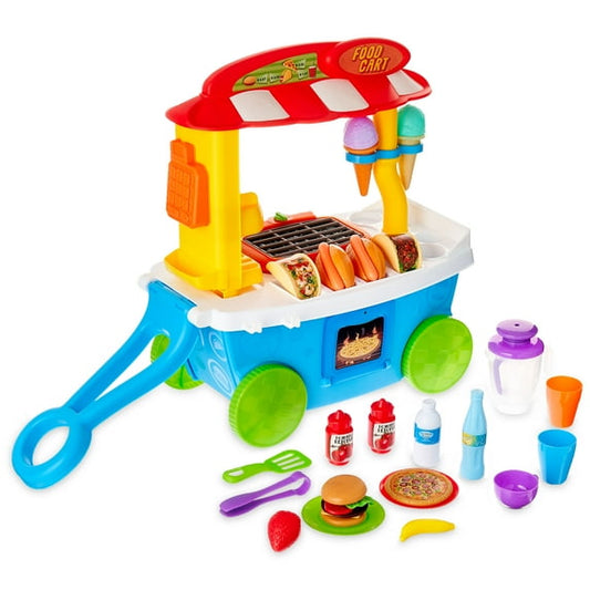 Kid Connection Food Cart, 35 Pieces, Toddler Toys