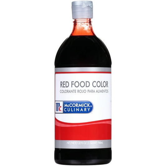 McCormick Culinary Kosher Red Food Color, 32.0 fl oz Bottle