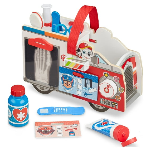 Melissa & Doug Paw Patrol Marshall's Wooden Rescue Caddy