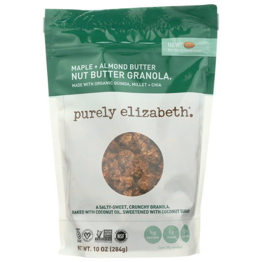 Purely Elizabeth Maple + Almond Butter Granola , 10 OZ