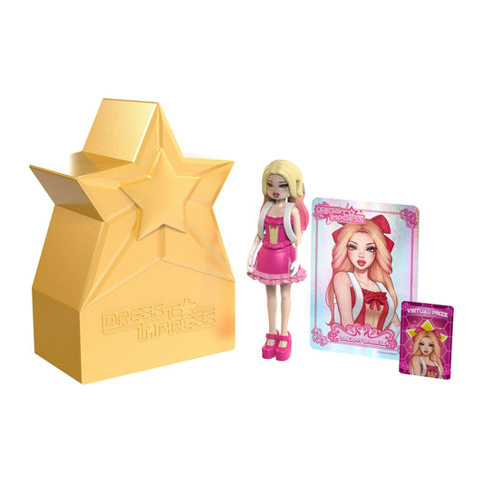 Dress to Impress Small Fashion Doll (Blind Box Collectibles) – Outfit Changing Playset for Girls Ages 4+, Includes Accessories & Removable Clothes - Wave 1