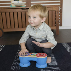 Baby Einstein & Hape Upbeat Tunes Magic Touch Wooden Drums? Infant and Toddler Musical Toy, Unisex