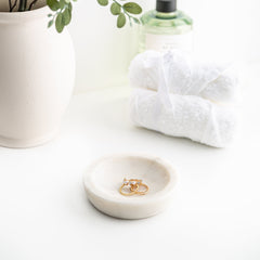 (4 pack) Better Homes & Gardens Marble Trinket Dish