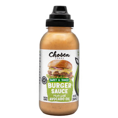 (3 pack) Chosen Foods Burger Sauce made with 100% Pure Avocado Oil 9 fl Oz