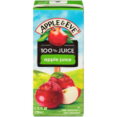 (5 pack) Apple & Eve 100% Apple Juice, 6.75 fl oz, 8 Count