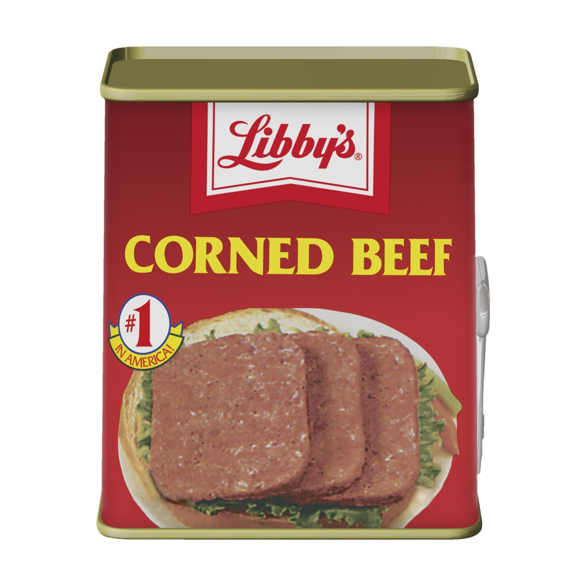 (4 pack) Libby's Corned Beef, 14g Protein Per Serving, Canned Meat, 12 oz. Can