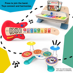 Baby Einstein Together in Tune Guitar? Wireless Wooden Musical Toddler Toy, Magic Touch, Age 6 months+