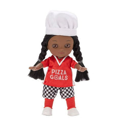 Madame Alexander It's All Me!® 8-Inch Doll, Soccer + Chef Dark Skin Tone/Brown Eyes/Black Hair
