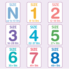 Parent's Choice Dry & Gentle Diapers Size 7, 72 Count (Select for More Options)