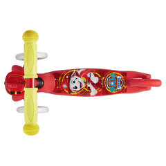 Paw Patrol Marshall Ride-N-Glide Buddies 3D Toddler Scooter, 3 Wheel Scooter for Kids Ages 3+, Red