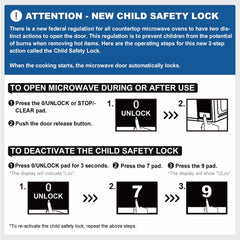 Mainstays 0.7 Cu ft Countertop Microwave Oven, 700 Watts, Red