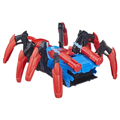 Marvel Spider-Man Crawl 'N Blast Spider with Action Figure, 2-In-1 Blast Feature, Toy Cars