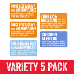 (5 Pack) HORMEL COMPLEATS Protein Variety Pack Microwave Meals