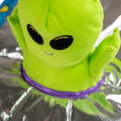 Vibrant Life Halloween Alien Costume for Dogs and Cats, Lime Green
