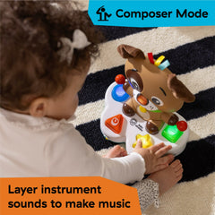 Baby Einstein Drum & Learn Dean Musical Learning Toy, Ages 6+ Months