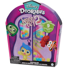 Disney Doorables Inside Out 2 Collection Peek, 9 Exclusive 1.5-inch Collectible Figurines, Ages 5 up