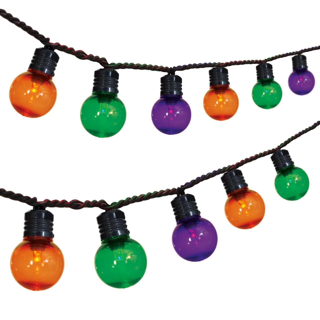Lights 70CT, LED G30 Globes, 21ft, Halloween Indoor/Outdoor, by Way To Celebrate