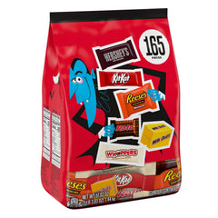Hershey Assorted Flavored Halloween Candy, Bulk Bag 51.03 oz, 165 Pieces