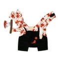 Vibrant Life Halloween Butcher Costume for Dogs and Cats, Multicolor, Extra Small