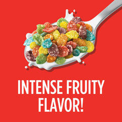 (12 pack) Post Fruity PEBBLES Cereal, Fruity Kids Cereal, Crunchy 2 oz Individual Cup