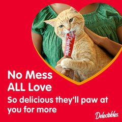 Hartz Delectables Squeeze up Non-Seafood Variety Pack Lickable Wet Cat Treats, 0.5oz Tube (54 Count)