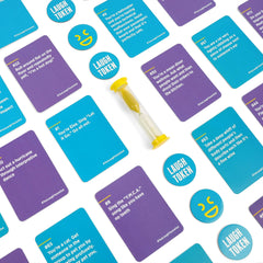 You Laugh You're Out - The Family Party Game Where If You Laugh, You Lose. Great for Big Groups & Kids