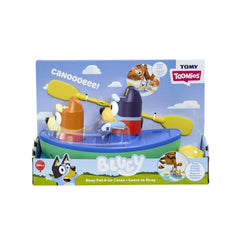 TOMY Toomies Bluey Pull & Go Canoe – Bluey Bath Toy – 18 Months