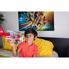 Sonic Tornado Biplane 2.5 inch Action Figure Playset with Sounds and Motorized Propeller