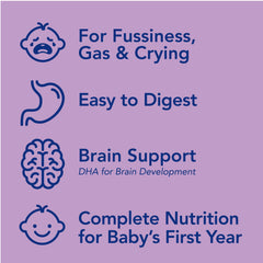 Parent's Choice Gentle Infant Formula Powder with Iron; for Fussiness, Gas and Crying, 32.8 oz Canister