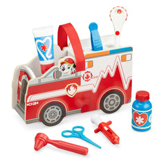 Melissa & Doug Paw Patrol Marshall's Wooden Rescue Caddy