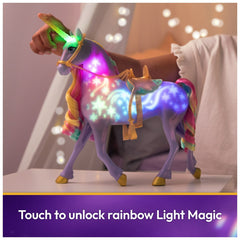 Unicorn Academy, Rainbow Light-up Wildstar with Lights, Sounds & Music for Ages 4 and up