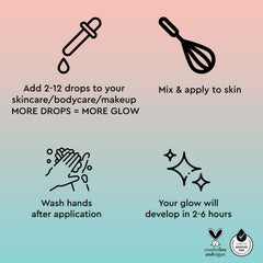 Tanologist Medium Tan Drops, Liquid Self-Tanning Drops, Bronzing, 1.01 fl.oz/ 30 ml Bottle