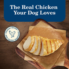 (12 pack) Blue Buffalo Homestyle Recipe Senior Wet Dog Food, Chicken Dinner, 12.5-oz. Can