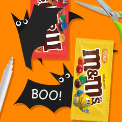 M&M's Full Size Halloween Chocolate Candy Bars, 30.58 oz, 18 Ct Box