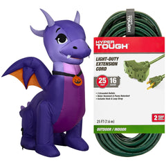 Baby Dragon Airblown Yard Inflatable, Purple, 3.5', Halloween by Way To Celebrate