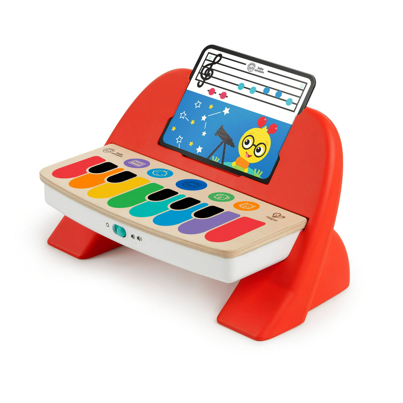 Baby Einstein Cal’s First Melodies Magic Touch Wooden Piano Musical Toy for Babies and Toddlers, 6 Months+
