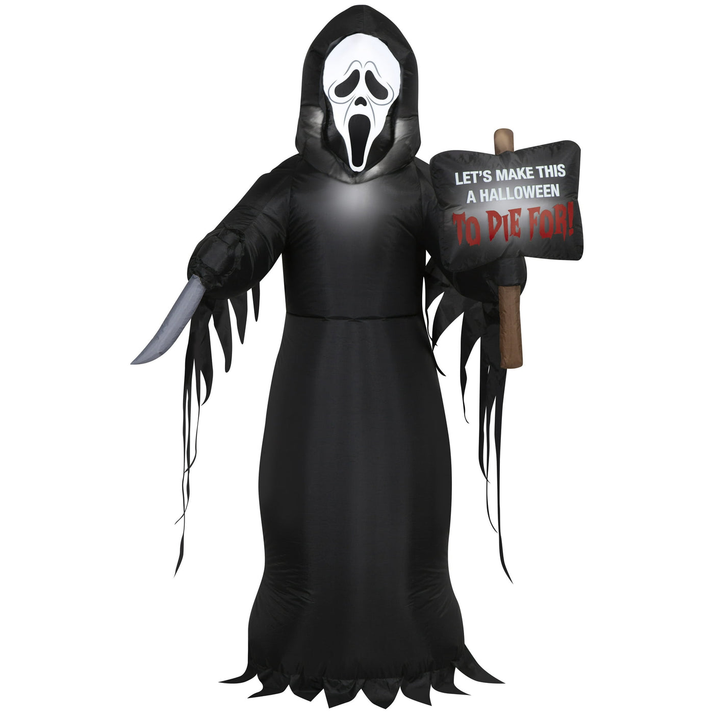 Halloween Airblown Yard Inflatables Ghostface 38.18 in x 29.92 in x 59.84 in 3.17 lb