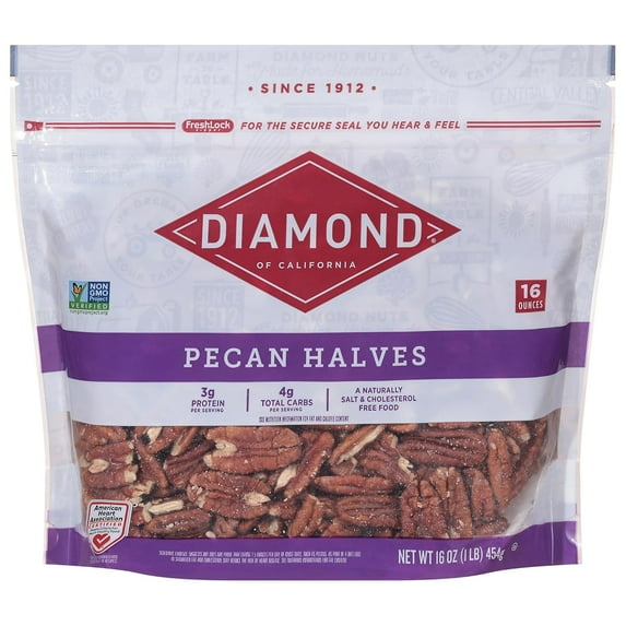 Diamond of California Pecan Halves 16oz