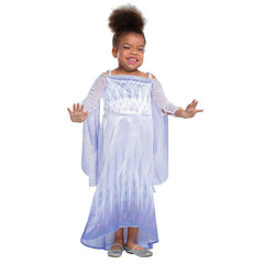 Disguise Girls' Disney Frozen Elsa Snow Queen Adaptive Costume - Size 4-6