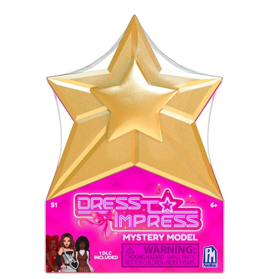 Dress to Impress Small Fashion Doll (Blind Box Collectibles) – Outfit Changing Playset for Girls Ages 4+, Includes Accessories & Removable Clothes - Wave 1