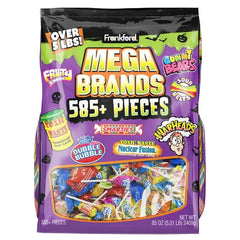 Frankford Mega Brands Assorted Halloween Bulk Candy Bag, 585+ Pieces