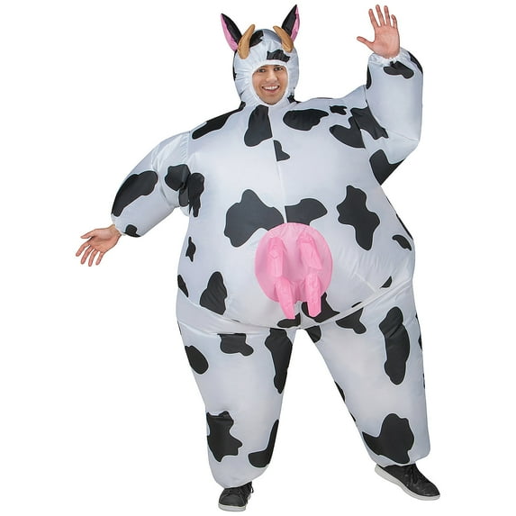 Gemmy Adult Cow Inflatable Costume - One Size