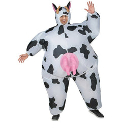 Gemmy Adult Cow Inflatable Costume - One Size