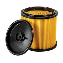 HART Standard Cartridge Filter, VCFS 3701, 1-Pack, Fits 5 to 16 Gallon Wet/Dry Vacuum Cleaners