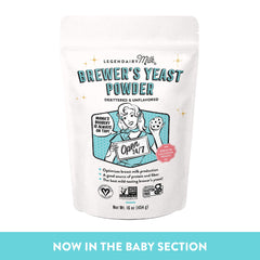 Legendairy Milk Brewer's Yeast Powder Supplement for Breast Milk Production, 16 oz
