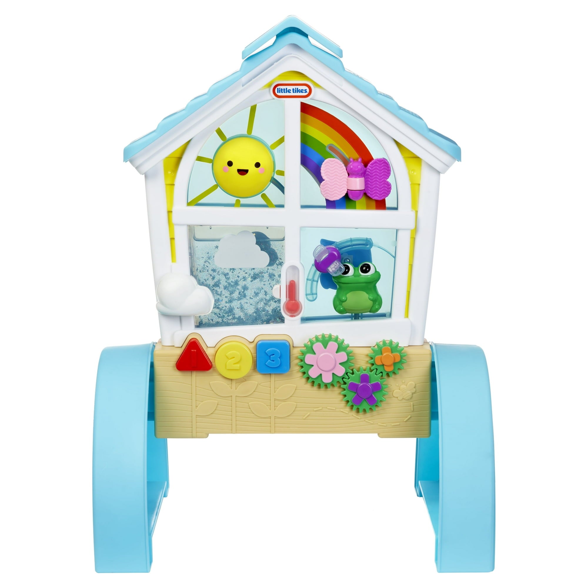 Little Tikes Learn & Play Look & Learn Window, Letters, Numbers, Sounds, Lights, Activity Table, Toy Gift, Infants Toddlers