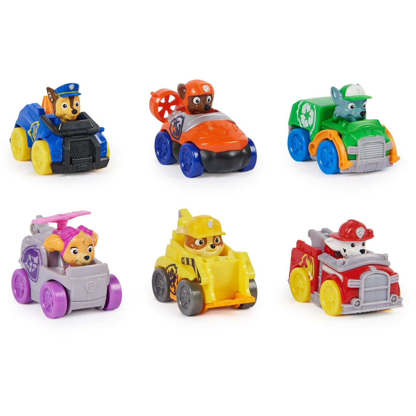 PAW Patrol: Pup Squad Racers, 6-Piece Vehicle Set